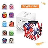 Tepoinn Fidget Attention Cube Relieves Stress and Anxiety Educational Development Toys for ADD, ADHD, Anxiety, and Autism Children and Adults