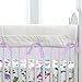 Carousel Designs Wildflower Garden Crib Rail Cover