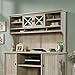 Sauder Costa Large Hutch, Chalked Chestnut finish