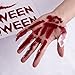 91 PCS Bloody Halloween Window Clings - Vampire Zombie Party Handprint Decals Decorations
