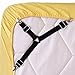 Hold Your Sheet！！！4PCS Bed Sheet Holder Straps Adjustable Triangle Sheet Straps Suspenders Fastener Grippers Corner Holder for King Queen Twin Size,Mattress Covers, Sofa Cushion BY Littlegrass