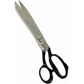 NEW GERMAN STAINLESS TAILOR SCISSORS 12" SEWING DRESSMAKING UPHOLSTERY FABRIC CUTTING TAYLOR SHEAR BLACK COATED RINGS-A+QUALITY LONG LAST