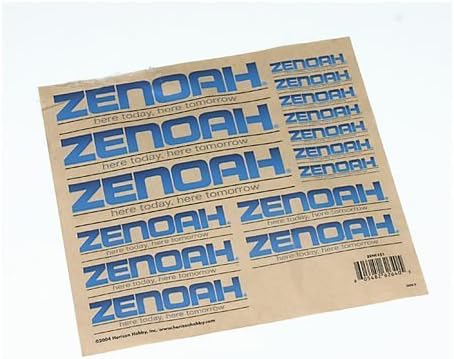 Zenoah Decal Sheet by Zenoah