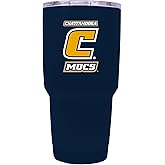R and R Imports University of Tennessee at Chattanooga 24 oz Insulated Stainless Steel Tumbler Navy Officially Licensed Collegiate Product