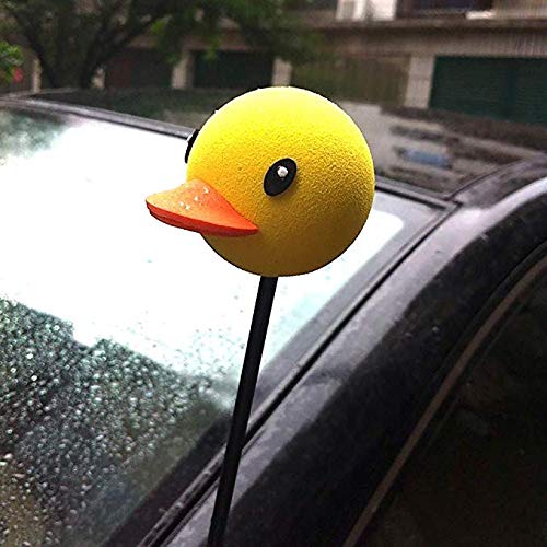 Huasen Car Antenna Topper Duck Aerial Ball Cover Antenna Ball for Car (Duck)