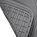 Amazon Basics 4 Piece Car Floor Mat, Gray