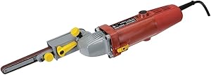 1/2 inch Bandfile Belt Sander with 180 Degree Swivel Head; Comes with 5 Belts