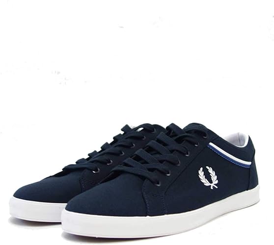 Amazon フレッドペリー B23 メンズ Baseline Canvas ネイビー 27 0cm Fred Perry フレッドペリー スニーカー