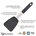 Silicone Spatula - 600F Heat-Resistant - Flexible Silicone Turner/Spatula - Free Recipes eBooks