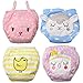 Baby Girl’s Training Pants Toddler Training Underwear 4 Packs Cute Potty Cloth Diaper Cotton Nappy Underwear for Kids Reusable Potty Pants (Bigger Than Normal Size, Suggest to Order Down a Size)