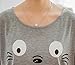 Fashion Women Totoro Nightdress Short Sleeve Loose Sleepwear Pajamas