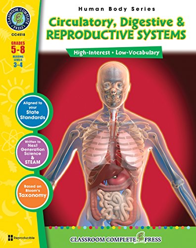 Circulatory, Digestive & Reproductive Systems Gr. 5-8 - Classroom Complete Press (Human Body Series)