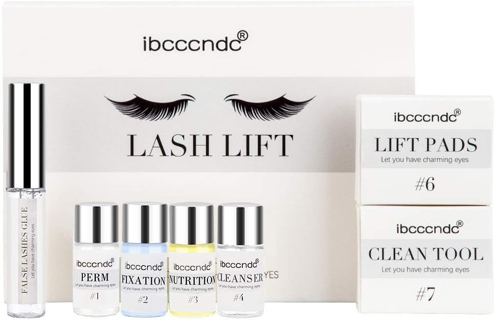 Lash Lift Kit Professional,Semi-Permanent Curling Perming Eyelash Perm Kit, Eyelash Lift Kit and Tint for Cilia Eyelash Lash Extension,Lash Curling Lash Perm Kit Lash Lifting Kit Suitable For Salon