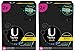U by Kotex Sleek Regular Tampons, 36 Count (Pack of 2)