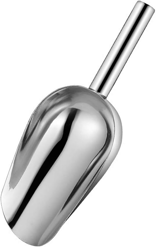 1 Piece Ice Scoop Stainless Steel Small Ice Cube Shovel