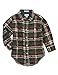 Hatley Little Boys' Plaid Button Shirt-Moose