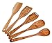 Wooden Utensil Set - Kitchen Cute - Supplies & Utensils Set of 5 made of Cherry