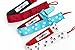 Pacifier Clip for Boys and Girls By TamTchu - Unisex Stylish Designs - 3 Pack - Cute Pacifier /Teething Ring Holder - Pacifier Leash - Unique Baby Shower Gift