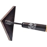 Rogue Hoe 60 Inch Ash Long Handle 6 Inch 3 Sided Scuffle Gardening Hoe Tool