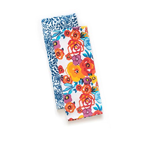 Купить The Pioneer Woman Flea Market Kitchen Towels, Oven Mitt, & Pot