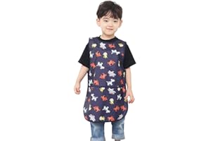 Plie Kids Painting Apron – Waterproof Art Smock for Toddlers & Preschoolers, Messy Play, Baking, Crafts, Cooking, Mealtime
