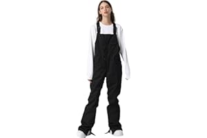 SEARIPE Womens Ski Pants Waterproof Ski Bibs Women Insulated Snow Bibs Adjustable Overalls Ripstop Snowboard Pant