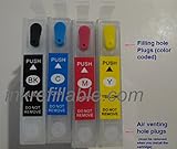 T252 refillable non-oem one set of empty T252XL-BCS compatible ink cartridges for Epson WorkForce WF-3630 WF-3640 WF-7110 WF-7610 WF-7620 WP-7110
