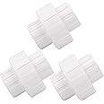 CKVIHAV 3/4 Inch PVC Union Coupling Pipe Fitting Adapter (Socket x Socket), 3 Pack, White, Sch40 PVC, EPDM O-Ring, Glossy Finish, Recommended for Plumbing