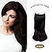 COCO Synthetic Hair Extensions Curly Wavy 20 Inches (Dark Brown)