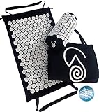 Acupressure Mat for Back Pain Relief with Neck Pillow. Acupuncture Massage Mats by Wellness Collections.Chiropractic Pressure Point Massager for Sciatica, Reflexology & Therapeutic Accupressure Sleep