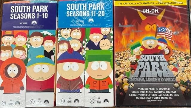 Amazon.com: South Park - Complete Seasons 1-15 DVD Sets (1,2,3,4,5