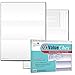 ValueChex UV Secure Check Paper- Blank Check Stock - Business Check On Top, Canvas, 55 Count