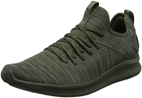 puma ignite evoknit flash mens olive