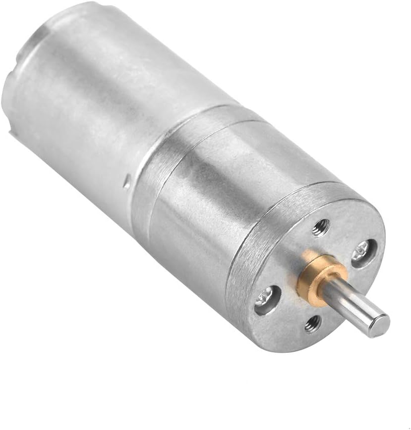 DC Gear Motor 25mm Low Speed Metal Gear Motor DC 12V 25GA-370 for Electronic Lock (12V 1000RPM) - Image 5