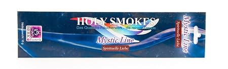 Räucherstäbchen handgerollt Mystic Line Holy Smokes Spirituelle Liebe 1 Packung ca. 10g | natürlicher Raumduft Räucherwerk | 