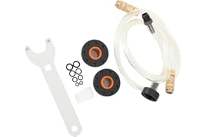 CDZHLTG HS5157 Front Mount Hydraulic Steering Cylinder Seal Kit & Bleed Kit for SeaStar HC5345 HC6755