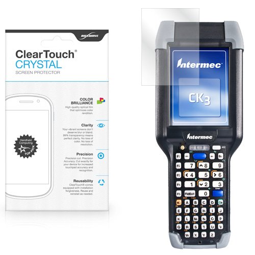 Intermec-CK3-Screen-Protector-BoxWave-ClearTouch-Crystal-HD-Crystal-Film-Skin-to-Shield-Against-Scratches-for-Intermec-CK3-CN3