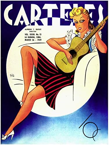 24"x36" Poster printed on quality paper.20th Century accent Home interior art