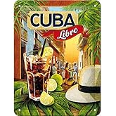 Vintage Tin Sign Cuba Libre in Various Sizes, Small by