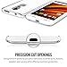 Droid Turbo 2 Case - MoKo [Anti Drop] Halo Series Back Cover with TPU + Clear PC Back Panel Bumper Cover for Motorola Droid Turbo 2 XT1585 / Moto X Force (2015), Crystal Clear
