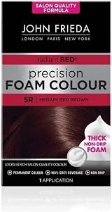 John Frieda Precision Foam Colour 5R Medium Red Brown Permanent