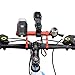 West Biking Bicycle Handlebar Extender, Durable Lightweight Bike Flashlight Headlamp Speedometer Phone Holder Bicycle Accessories Mount
