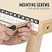 GoSports Premium Cornhole Scoreboard with Magnetic Scorekeepers - Mounts to Any Cornhole Board
