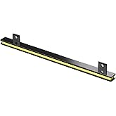 Master Magnetics 24" Magnetic Bar Tool Organizer - Easy to Install Magnet Storage Holder for House, Garage, Shed, or Job Site - Black Powder Coat