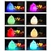 Baby Night Light Portable Silicone Led Lamp 7 Breathing color mode and 8 individual colors mode for Children and Bedroom