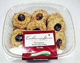 Cookies Con Amore Handmade Italian Assorted Jelly Filled Walnut Thumbprint Cookies 9 Oz.