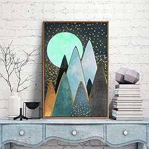 Framed Canvas Wall Art for Living Room, Bedroom City and Landscape Canvas Prints for Modern Home Decoration Ready to Hang - 16"x24" inches