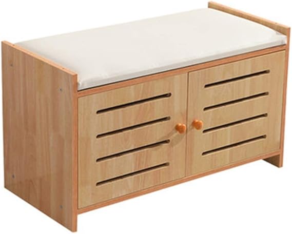 LIYG 2 Pisos de Calzado Banco, Puerta de Almacenamiento y Banco de