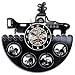 The Beatles Rock Band Yellow Submarine Vinyl Record Design Wall Clock - Decorate your home with Famous Rock Band Style Music Art - Best gift for man, woman, boyfriend and girlfriend