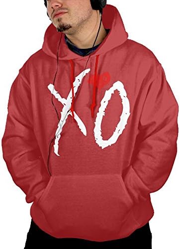 Xo Weeknd Logo Pullover Sweater For Husband Casual Long Sleeve Hoodie Sweatshirt X-Large